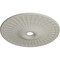 Ekena Millwork Galveston Ceiling Medallion (Canopies up to 4 3/4"), 36 5/8"OD x 3 5/8"ID x 2 3/8"P, Pot of Cream CM36GLPCF - alternate 3